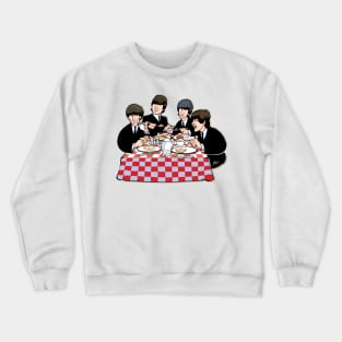 Breakfast with The Beatles Crewneck Sweatshirt